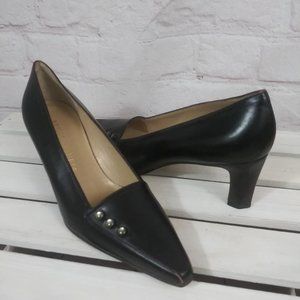 Bottega Venetta Leather Pumps Sz 6B Pointed Toe